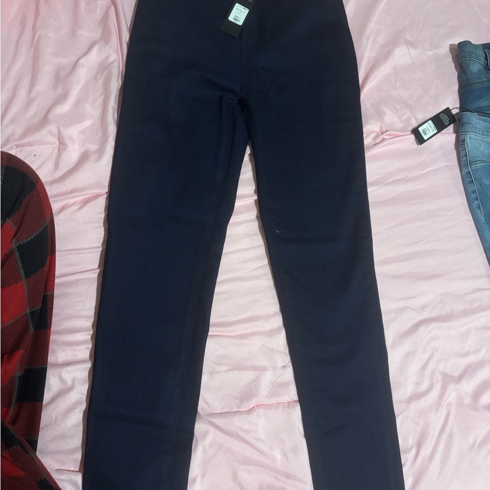 Fashion Nova Dark Denim High Waist Jeans